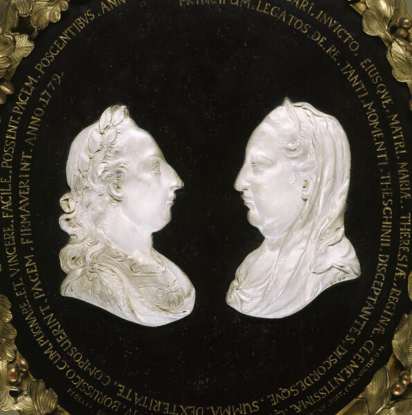Johann Baptist Hagenauer, Maria Theresia und Joseph II., 1779 © Kunsthistorisches Museum Wien